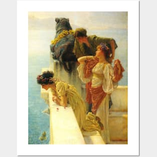 A Coign Of Vantage by Sir Lawrence Alma-Tadema Posters and Art